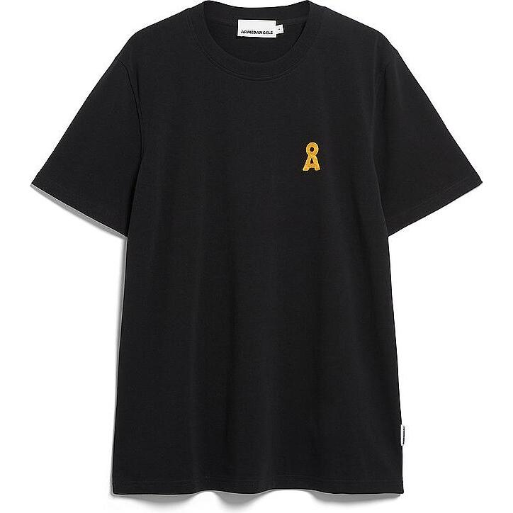 Armedangels, Herren, Shirt, Maarkos Ã… Embro, Schwarz, (XXL)