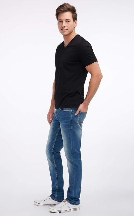 Produktbild Mustang Oregon Tapered Jeans crinkle used rinse (W35/L34)