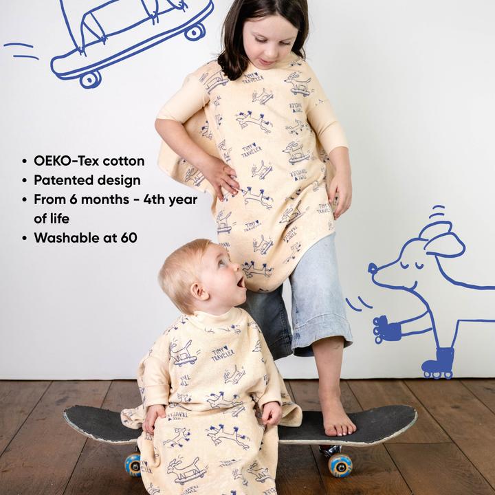 Actual product image Little Casimir Lätzchen mit Ärmeln – wasserdicht, saugfähig & verstellbar, für Babys 6M-4J (6 months)