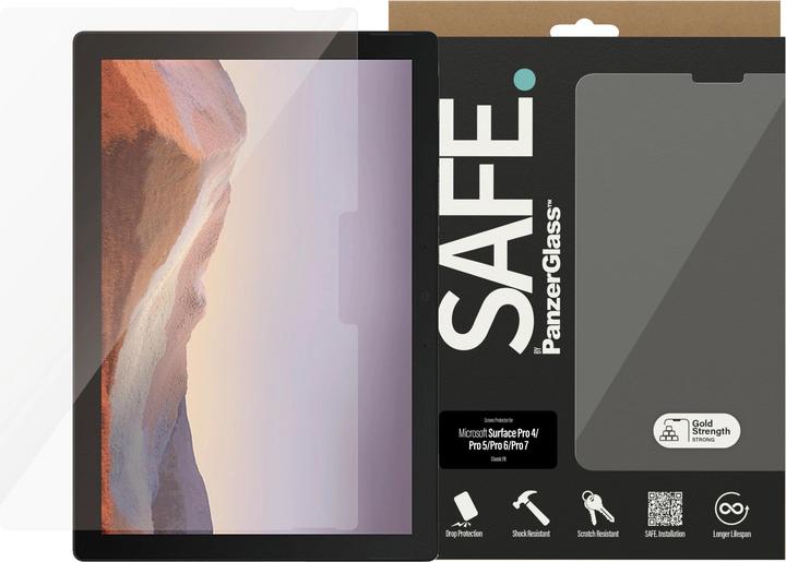 PanzerGlass Tablet protection film Case Friendly Surface Pro 4/5/6/7 (1 Piece, Surface Pro 4)