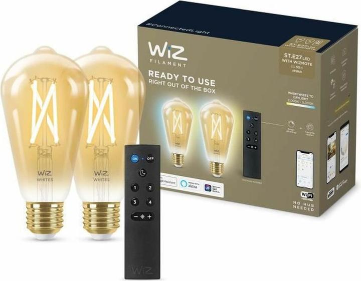 Immagine prodotto WiZ trasparente (E27, 640 lm, 2x)