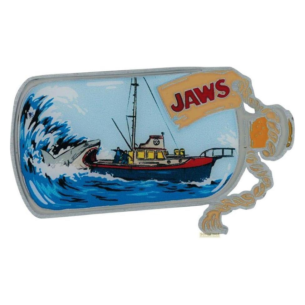 Fanattik, Anstecknadel, Jaws Ansteck-Pin 50th Anniversary Ship In Bottle