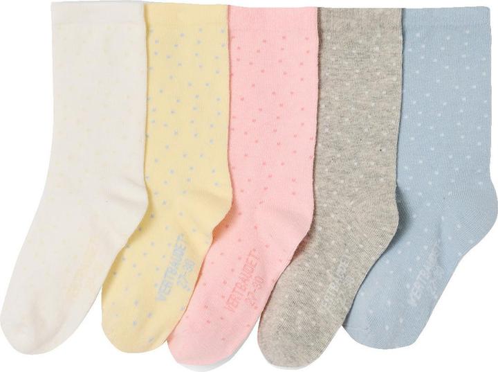 Image du produit Vertbaudet 5er-Pack Mädchen Socken BASIC (Pack de 5, 35 - 38)