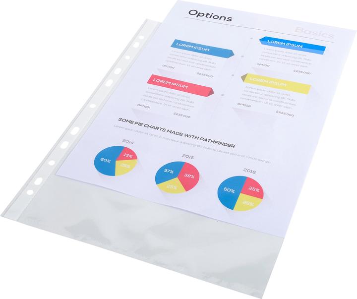 Actual product image Exacompta Brochure pockets (A4, 100x)