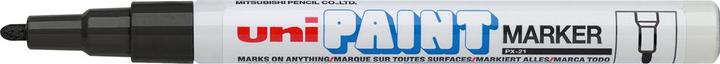 Actual product image Uni-ball PAINT permanent marker (PX-21), black (1x)