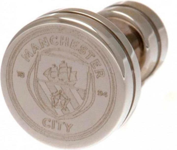 Immagine prodotto Manchester City FC Orecchino in acciaio inossidabile (100% acciaio inossidabile)