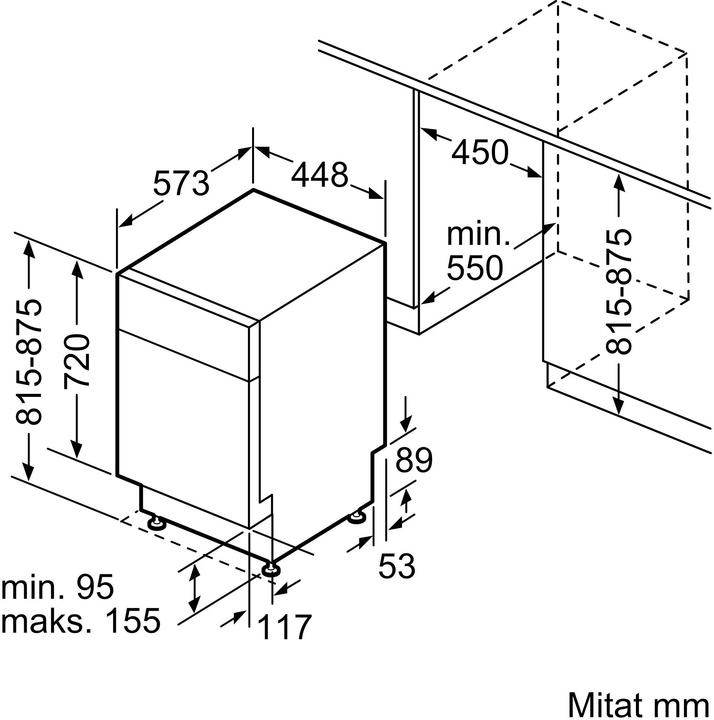 Produktbild Bosch Hausgeräte Serie 4 SPU4HMS10E