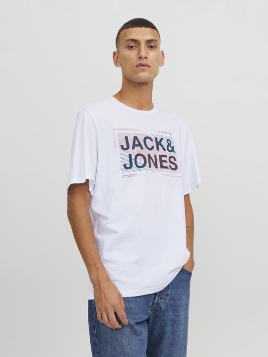 Produktbild Jack & Jones 3er-pack Gedruckt Rundhals T-shirt T-shirt (M)