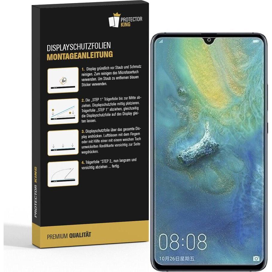 Thumbnail - Protectorking 2x Premium Displayschutzfolie 3D KLAR (2 Stück, Huawei Mate 20), Smartphone Schutzfolie