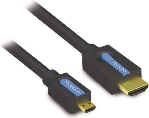 Produktbild Purelink micro HDMI (Typ D) — HDMI (Typ A) (2 m, HDMI, 2.0)