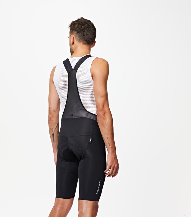 Produktbild Van rysel Herren Rennrad Radhose Sommer kurz mit Trägern - Racer 3 schwarz (S)