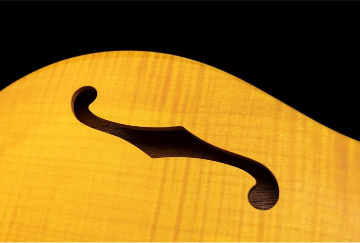Immagine prodotto PRS SE Custom 22 Semi-Hollow - Giallo Santana (Chitarra elettrica, Acero, Mogano, Palissandro)