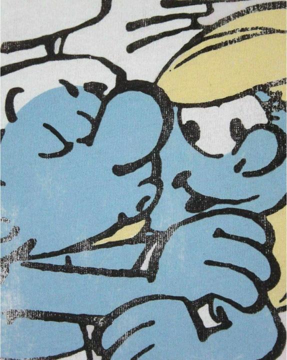 Actual product image Junk Food Smurf And Tell Tshirt (S)