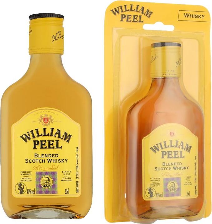 Immagine prodotto William Peel Blended Scotch Whisky 40% Vol. 0,2l (Miscelato Whisky)