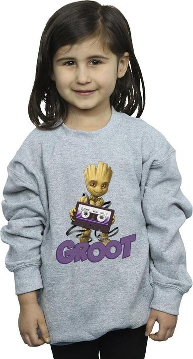 Produktbild Guardians of the Galaxy Groot Casette Sweatshirt Mädchen (116)