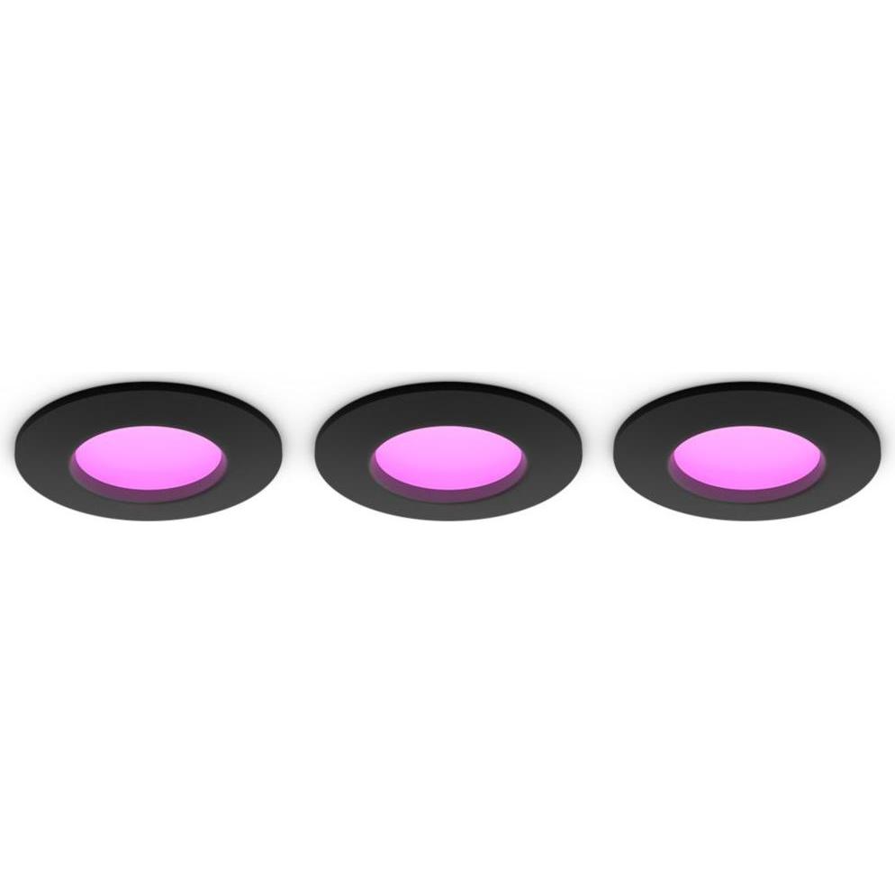 Philips Hue, Wandleuchte + Deckenleuchte, White & Color Ambiance Slim Recessed (1200 lm)