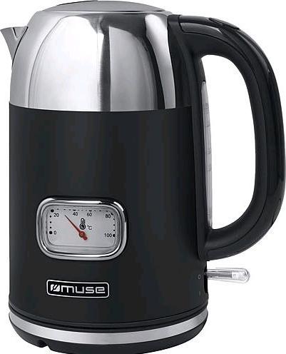Produktbild Muse EdelstahlWasserkocherSchwarz (1.70 l)