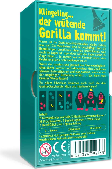 Actual product image Oink Games Durian, d (German)