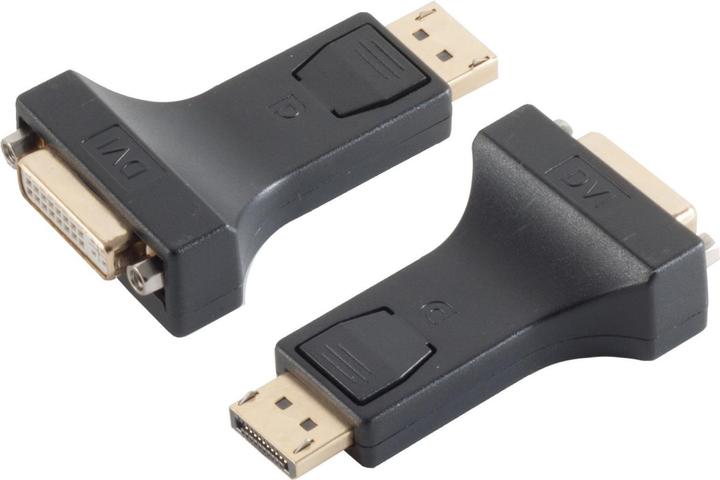 Shiverpeaks Adaptateur ®-BASIC-S-, Displayport mâle vers DVI femelle (24+1), contacts dorés (DVI)