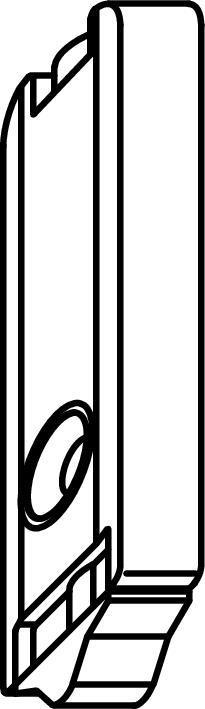 Maco MT Fermaporta per legno/PVC (52502), acciaio zincato