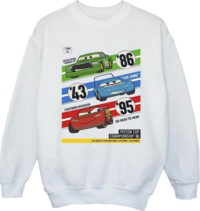 Produktbild Disney Cars Piston Cup Champions Sweatshirt Mädchen (128)