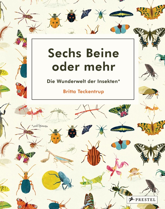 Produktbild Sechs Beine oder mehr – Die Wunderwelt der Insekten und Spinnen (Deutsch, Britta Teckentrup, 2020)