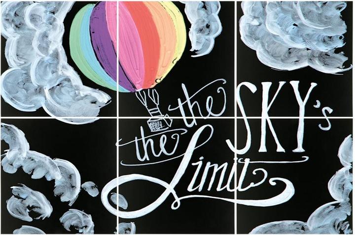 Produktbild Securit Kreidetafel XXL (Wandtafel, 40 x 40 x 2 cm)