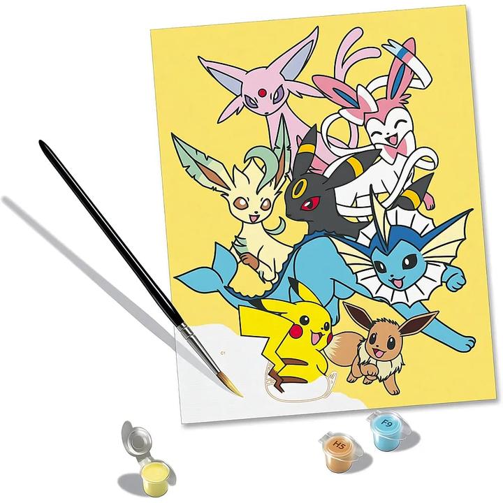 Actual product image Ravensburger CreArt Adults Trend Pokémon - All-time Favorites