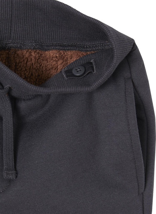 Actual product image Vertbaudet Boys' sweatpants with teddy fleece lining (98)