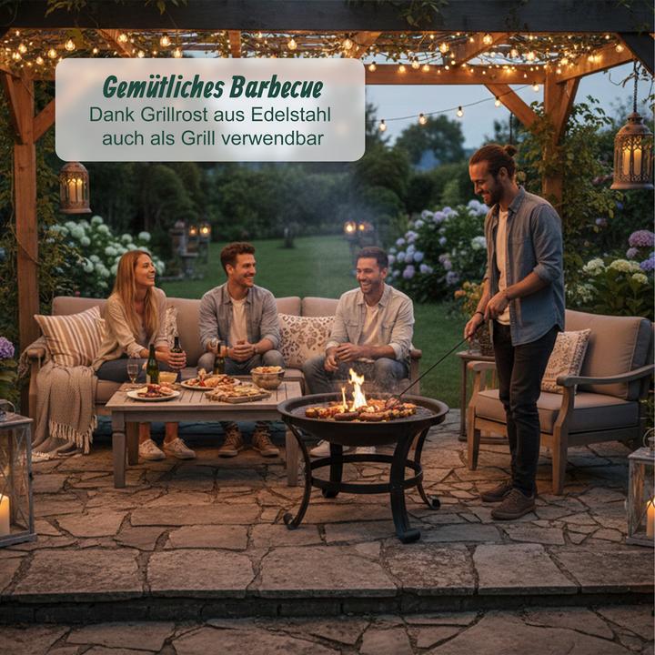 Produktbild Relaxdays Feuerschale (55 cm)