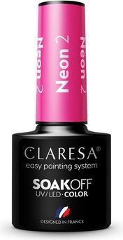 Actual product image Claresa Soak Off UV/LED Neon hybrid lacquer 2 5g (Neon, UV gel varnish)