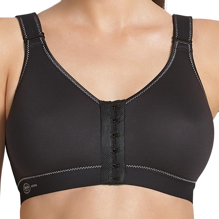Actual product image Anita frontline open sports bra with front closure (85 A)