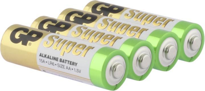 Produktbild GP Batteries Super (4 Stk., AA, 1250 mAh)