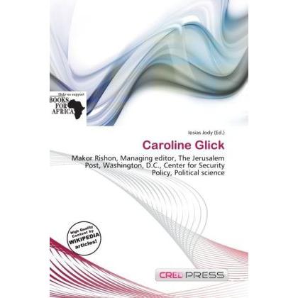 Thumbnail - Caroline Glick, Fachbücher