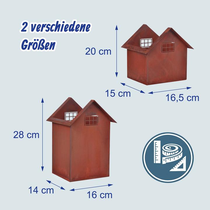 Image du produit Relaxdays Décoration de jardin 2 pièces