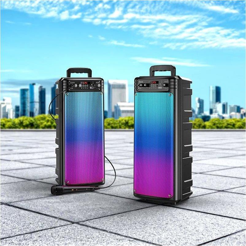 Thumbnail - Hoco BS52 Bluetooth Lautsprecher (3 h, Akkubetrieb), Bluetooth Lautsprecher, Schwarz