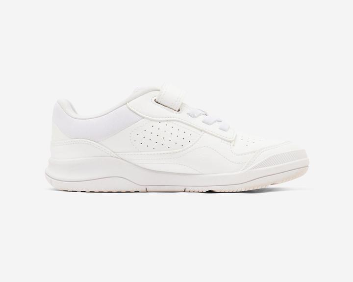 Immagine prodotto Decathlon Scarpe sportive per bambini con lacci/velcro - Playventure Yard bianco (36)
