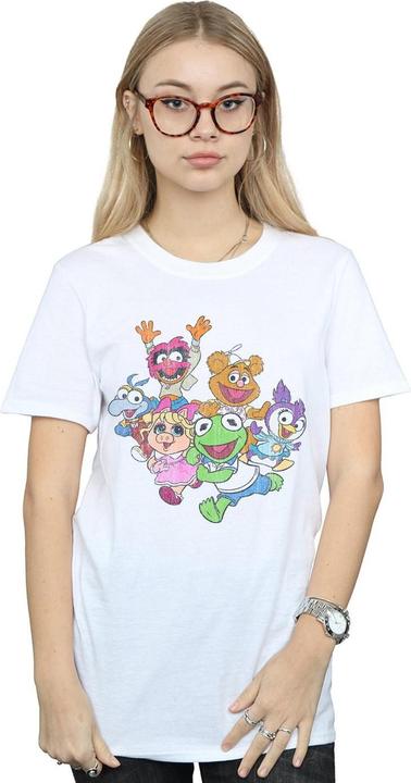 Immagine prodotto Disney The Muppets Muppet Babies Colour Group Maglietta Ampia Donna (M)