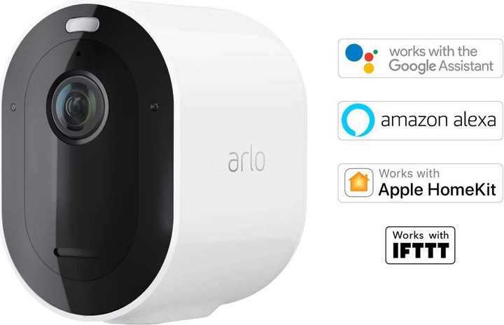 Immagine prodotto Arlo Pro 3 Spotlight, kit 4 telecamere bianche (2560 x 1440 Pixels)
