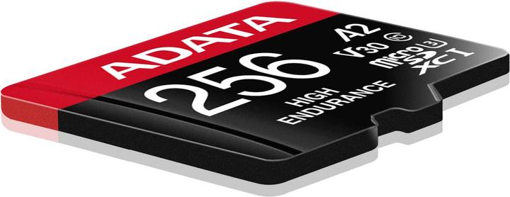 Actual product image Adata microSDXC card High Endurance 256 GB (256 GB, microSDXC, U3, UHS-I)