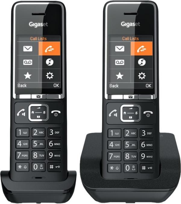 Produktbild Gigaset L36852-H3001-R204 telephone Analog/DECT telephone Caller ID Black