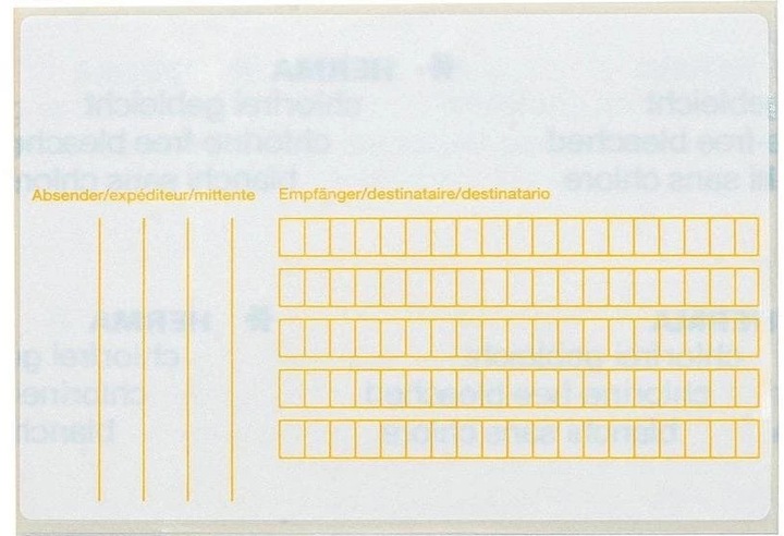Produktbild Herma Paketadressen