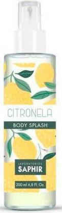 Actual product image Saphir CINTRONELA body splash 200ml (200 ml)