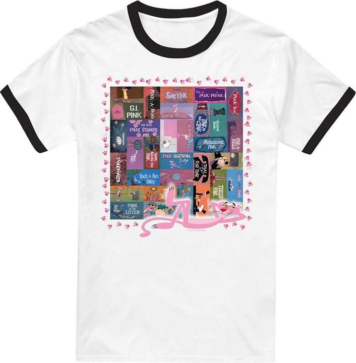 Produktbild Pink Panther Titles RingerStil TShirt (S)