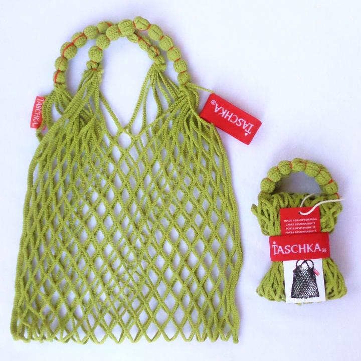 Image du produit Taschka Sachet 35 l mesh, vert olive