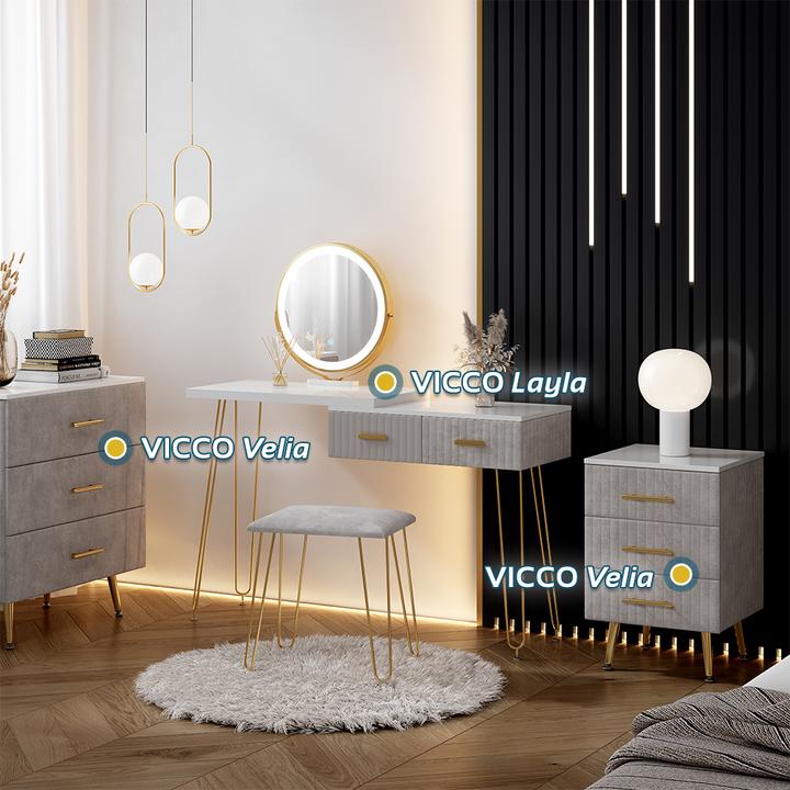 Actual product image Vicco Velia (70 x 39 x 78.50 cm)