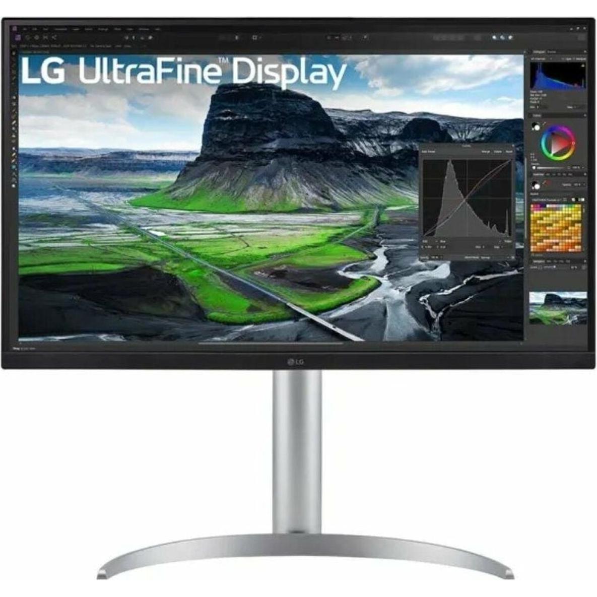 LG 27UQ850-W 27 4K IPSBLACK monitor (3840 x 2160 Pixel, 27"), Monitor, Schwarz