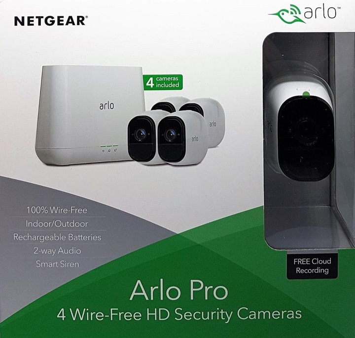 Actual product image Arlo Pro - set of 4 (1280 x 720 pixels)