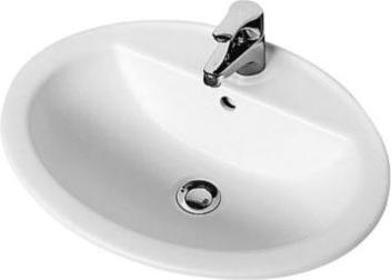 Villeroy & Boch V&B 7G28 Saval nedf.vask 53 - Hvid, til boltophaeng w/hanehul (440 mm, 535 mm)