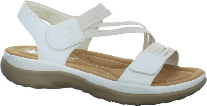 Produktbild Rieker Sandale mit Elastbändern weiss (41)